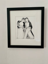 Load image into Gallery viewer, &#39;sisters&#39; original drypoint print
