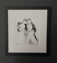 Load image into Gallery viewer, &#39;sisters&#39; original drypoint print

