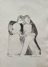 Load image into Gallery viewer, &#39;sisters&#39; original drypoint print
