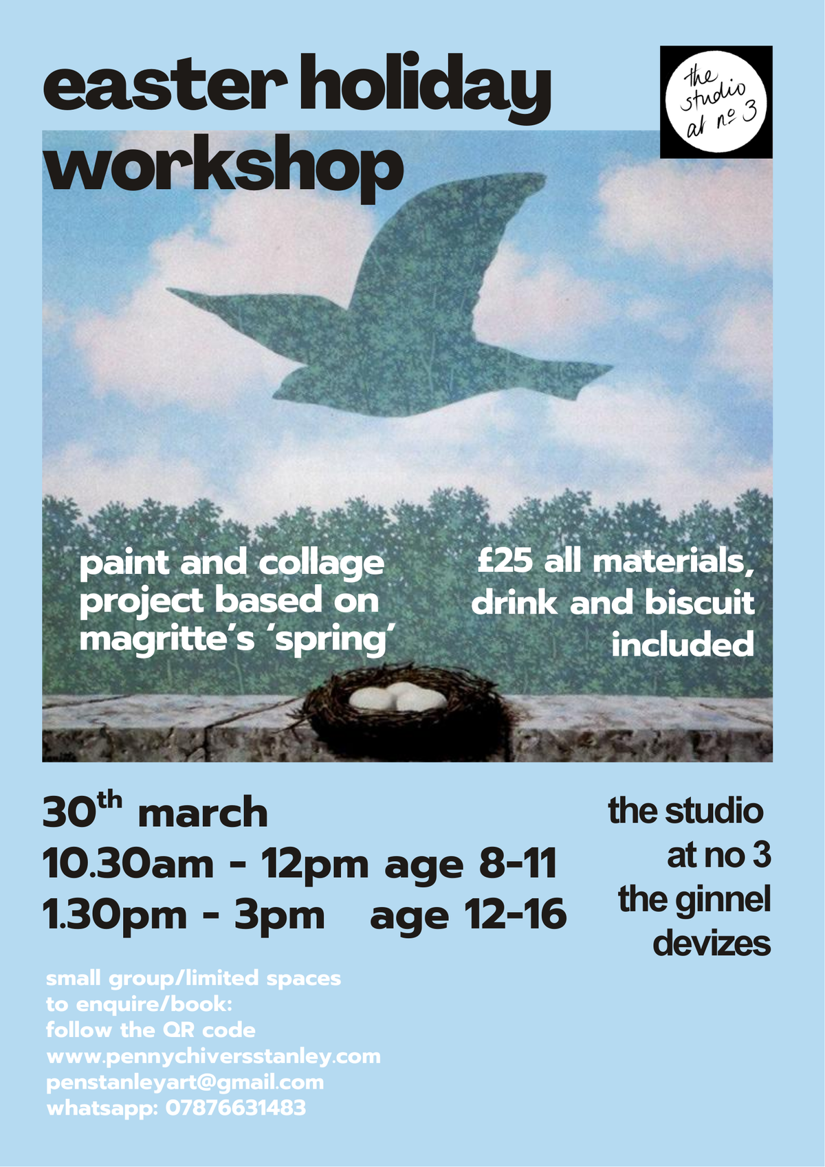 magritte easter workshop