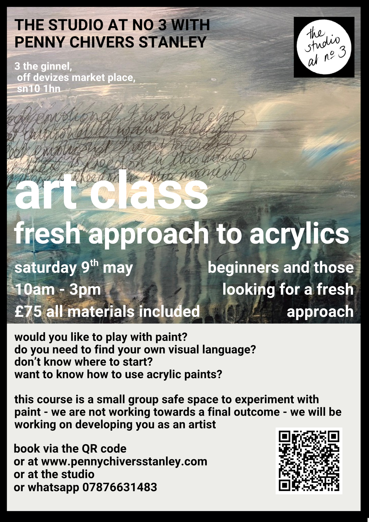 fresh approach to acrylics art class